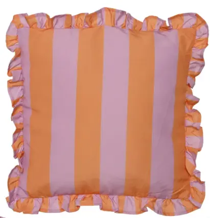 Buitenkussen Valencia - Roze/Oranje