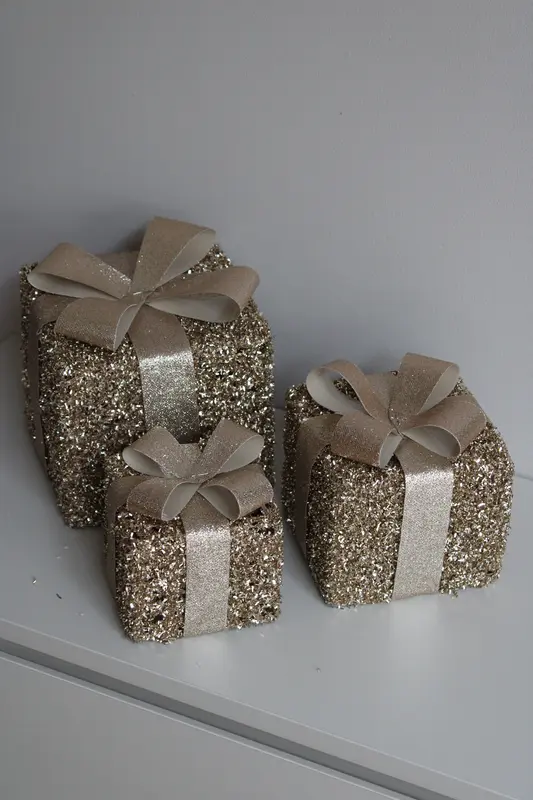 CADEAU SET VAN 3 | LED | DIVERSE KLEUREN