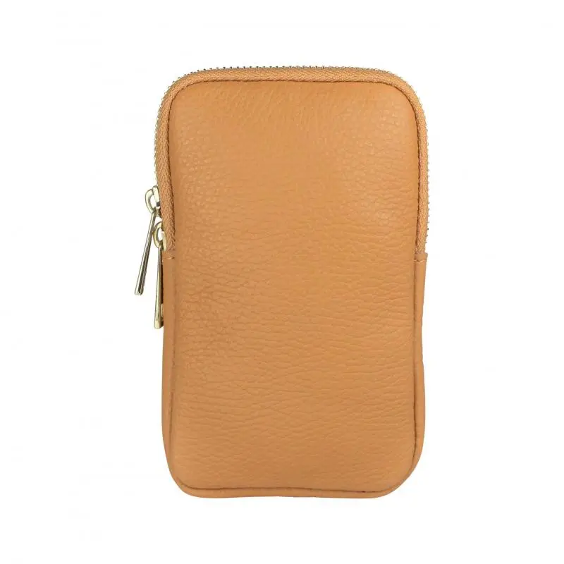 Call me up leather – Cognac (goud)