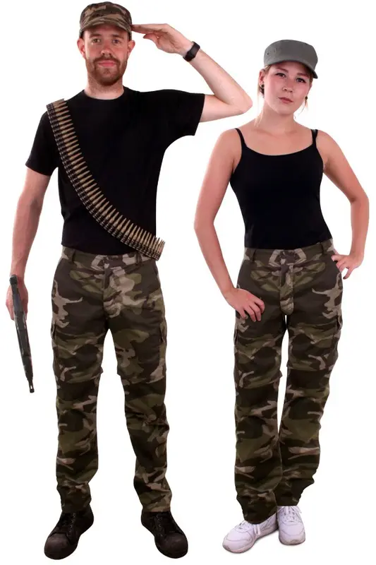 Camouflage broek mt.XS