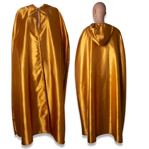 Cape met capuchon deluxe goud