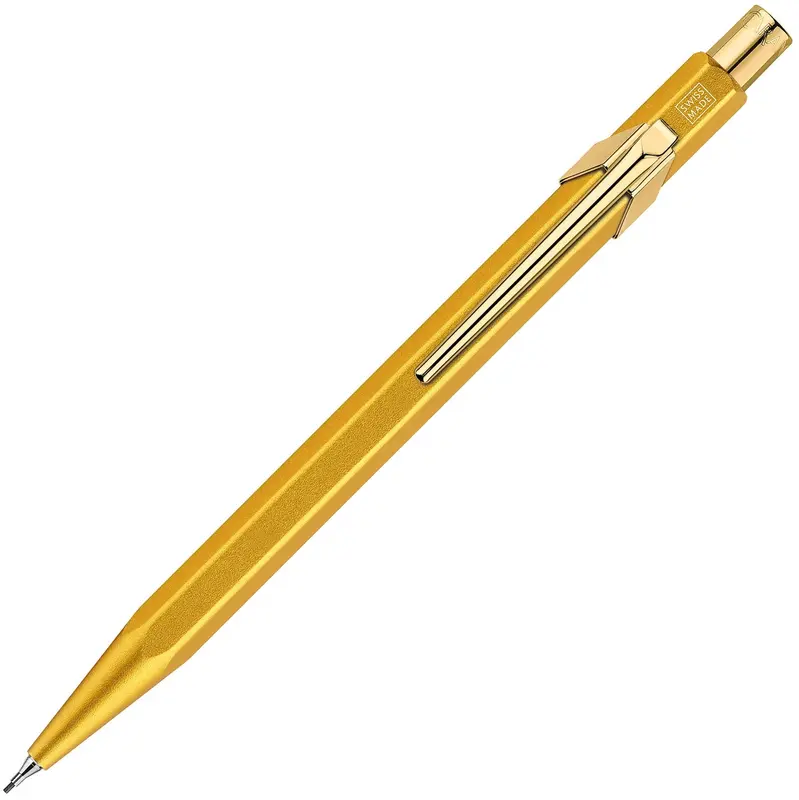 Caran d'Ache 844 Goldbar mechanical pencil
