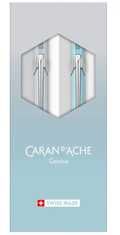 Caran d'Ache 849 + 844 SET Blue Lagoon special edition