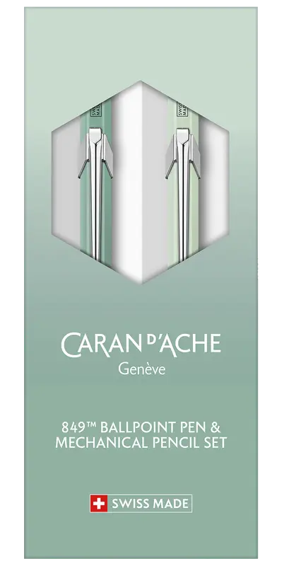Caran d'Ache 849 + 844 SET Misty Forest special edition