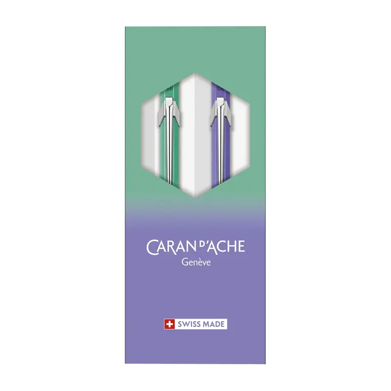 Caran d'Ache 849 Borealis balpen vulpotlood set