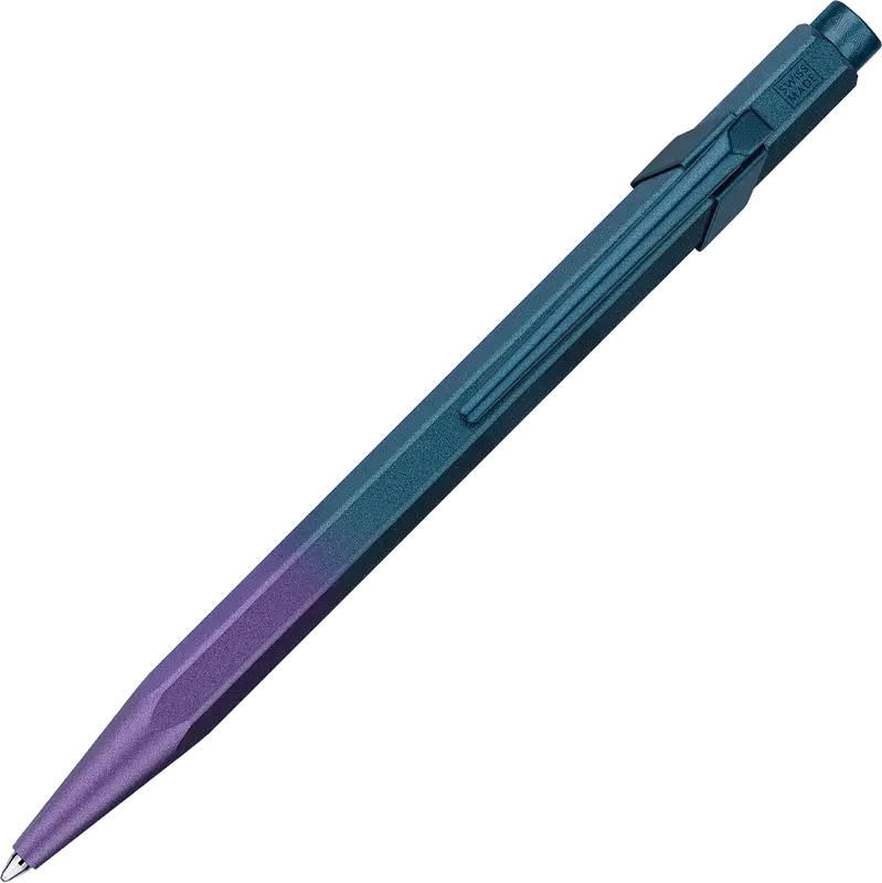 Caran d'Ache 849 Claim Your Style 5 Purple Ocean ballpoint pen, special edition