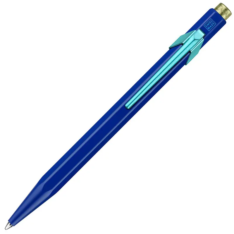 Caran d'Ache 849 Claim Your Style Blue ballpoint pen, special edition