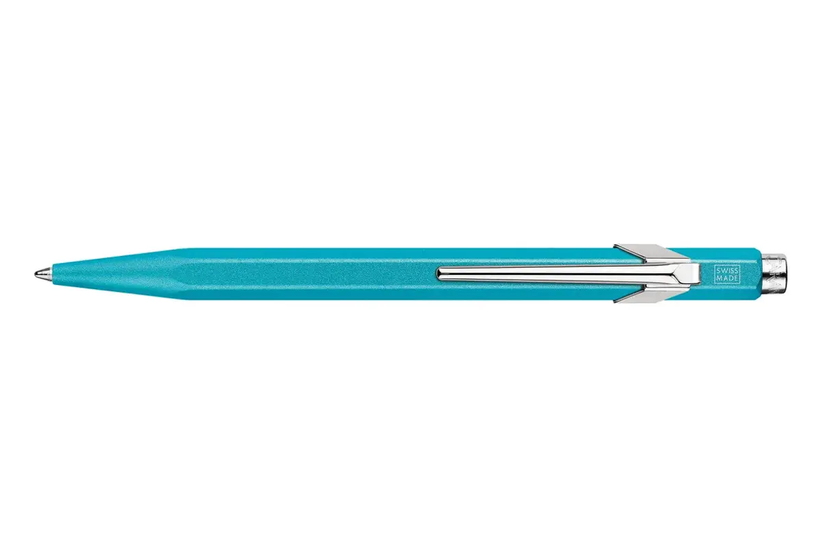 Caran d'Ache 849 COLORMAT-X Turquoise Balpen