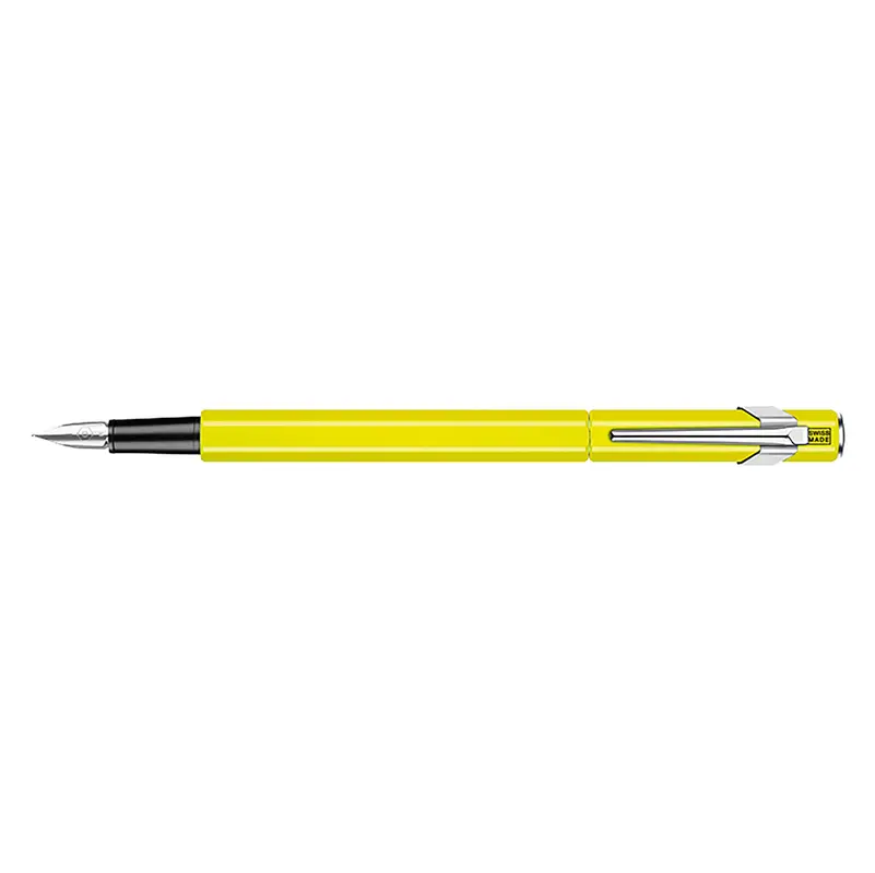 Caran d'Ache 849 geel vulpen