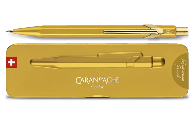 Caran d'Ache 849 Goldbar vulpotlood