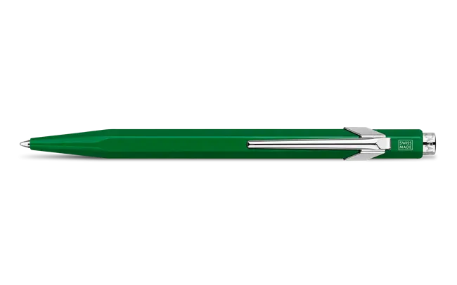 Caran d'Ache 849 groen balpen