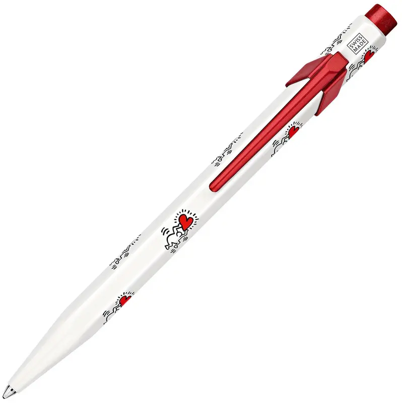Caran d'Ache 849 Keith Haring white special edition