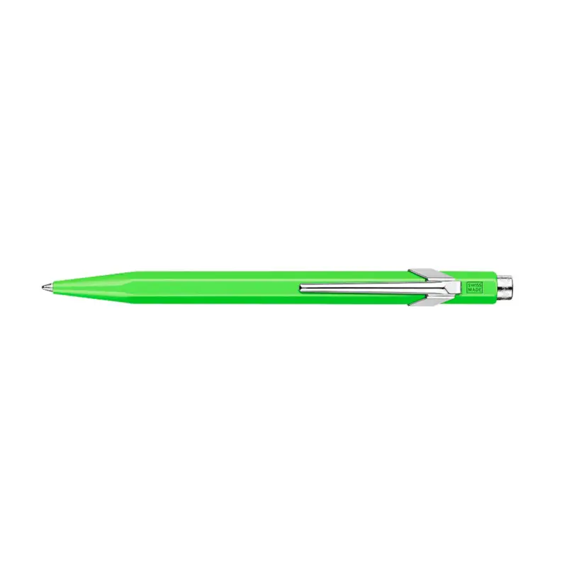 Caran D'Ache 849 Neon Groen Balpen
