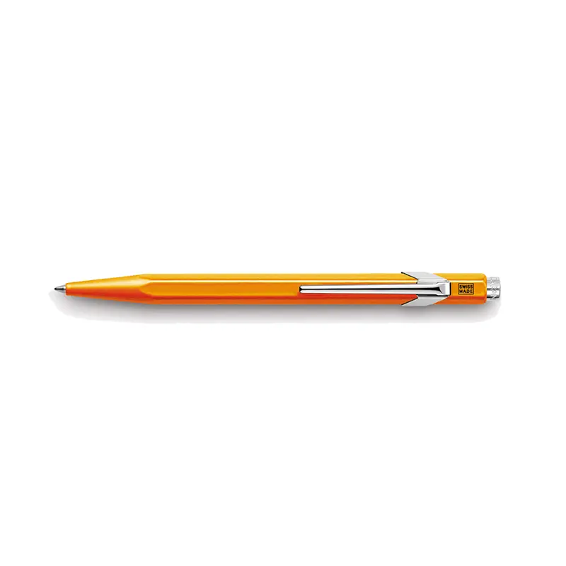 Caran d'Ache 849 oranje neon balpen