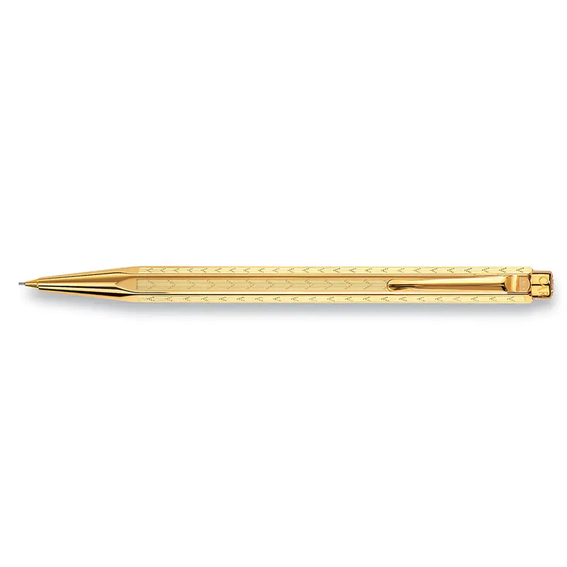 Caran d'Ache Ecridor Chevron verguld vulpotlood