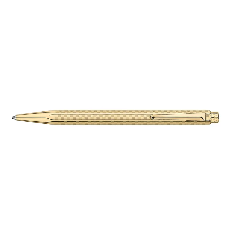 Caran d'Ache Ecridor Damier verguld balpen