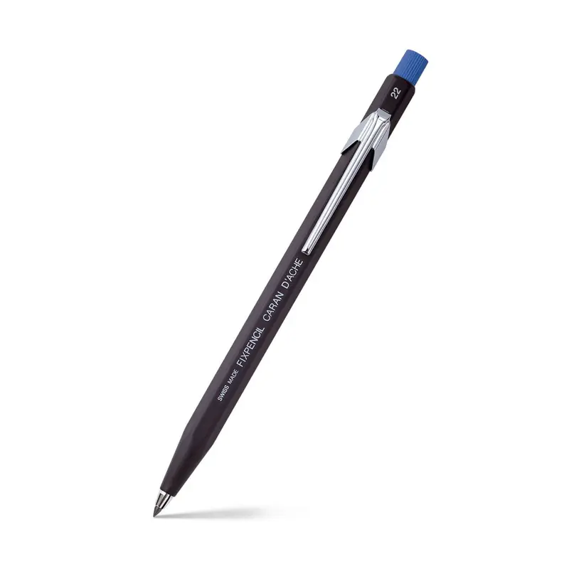 Caran d'Ache fixpencil vulpotlood blauw