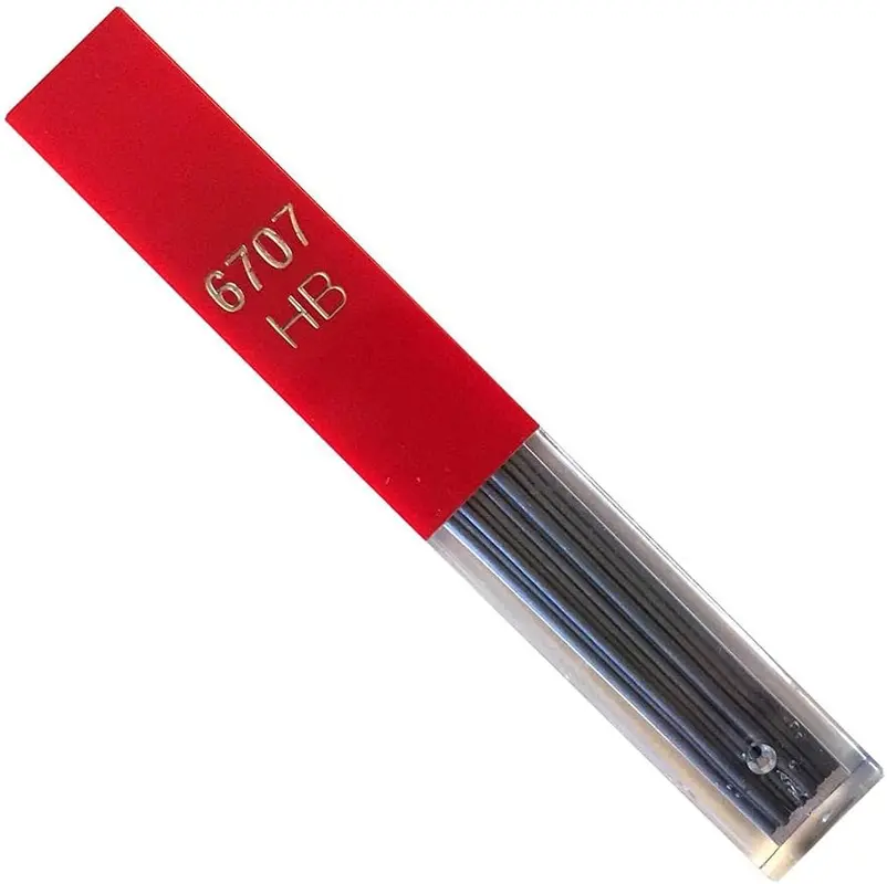 Caran d'Ache grafiet stiften voor potlood 0,7mm HB 12 stuks