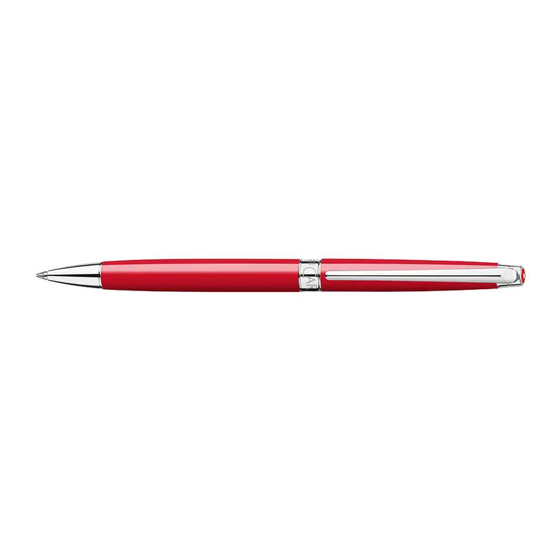 Caran d'Ache Léman Slim Scarlet Red balpen
