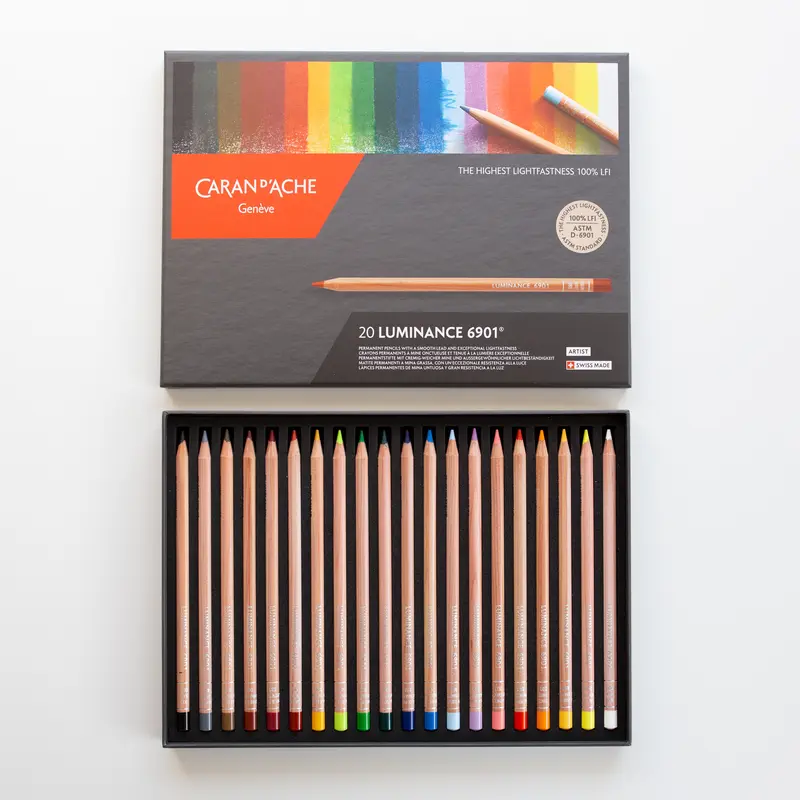 Caran d'Ache Luminance 6901 set 20
