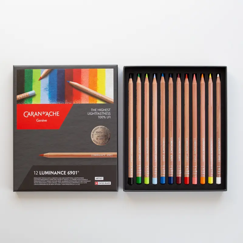 Caran d'Ache Luminance set 12