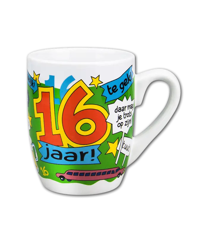 Cartoonmok - 16 jaar