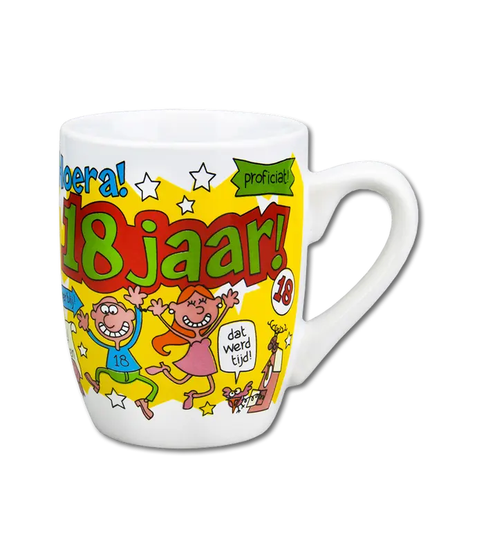 Cartoonmok - 18 jaar