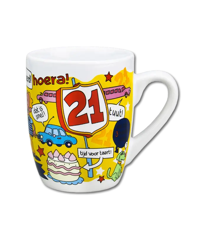 Cartoonmok - 21 jaar