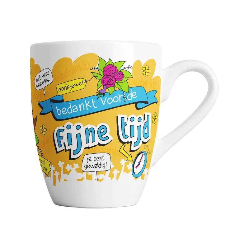 Cartoonmok - Fijne tijd