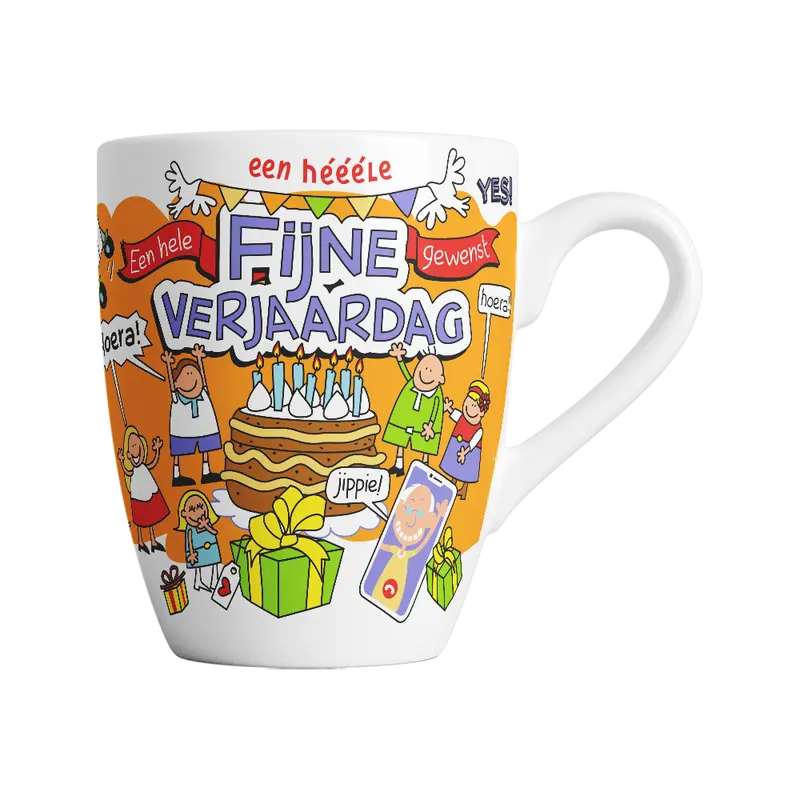 Cartoonmok - Fijne verjaardag
