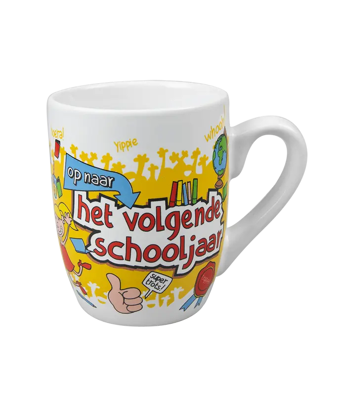 Cartoonmok - Op naar het volgende schooljaar