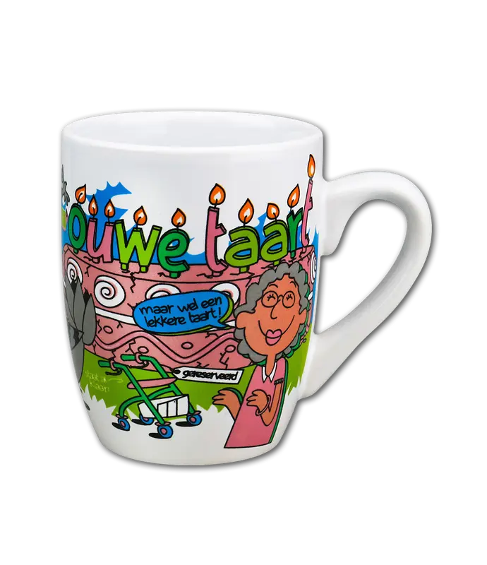 Cartoonmok - Ouwe taart