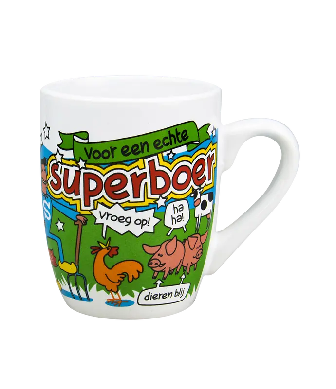 Cartoonmok - Superboer