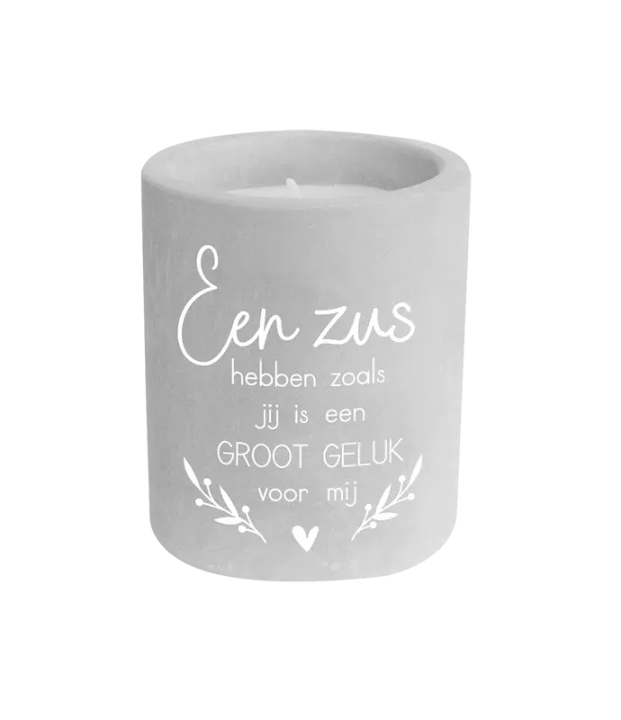 Cement candle - Zus