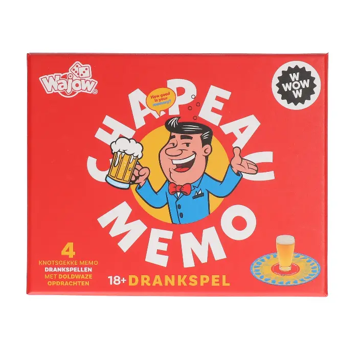 Chapeau Memo Drankspel