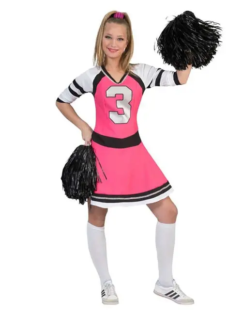 Cheerleader roze mt. 48/50