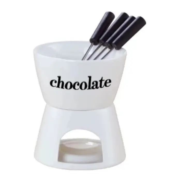 Chocolade fondue pan