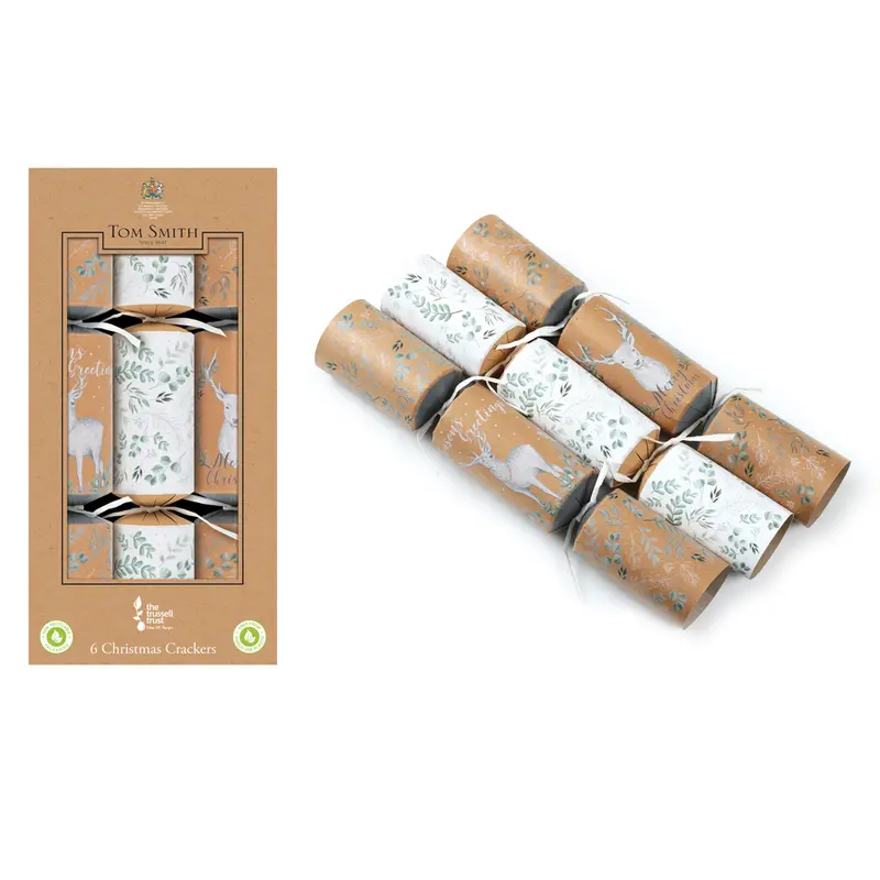 Christmas crackers doos 2104 rendier 6x 12 inch