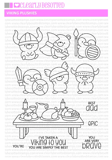 Clearly Besotted - Viking Plushies