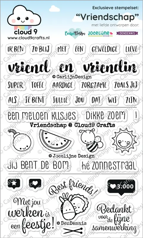 *Cloud9 Crafts - Vriendschap (NL)