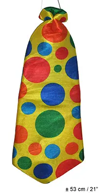 Clown stropdas 53cm