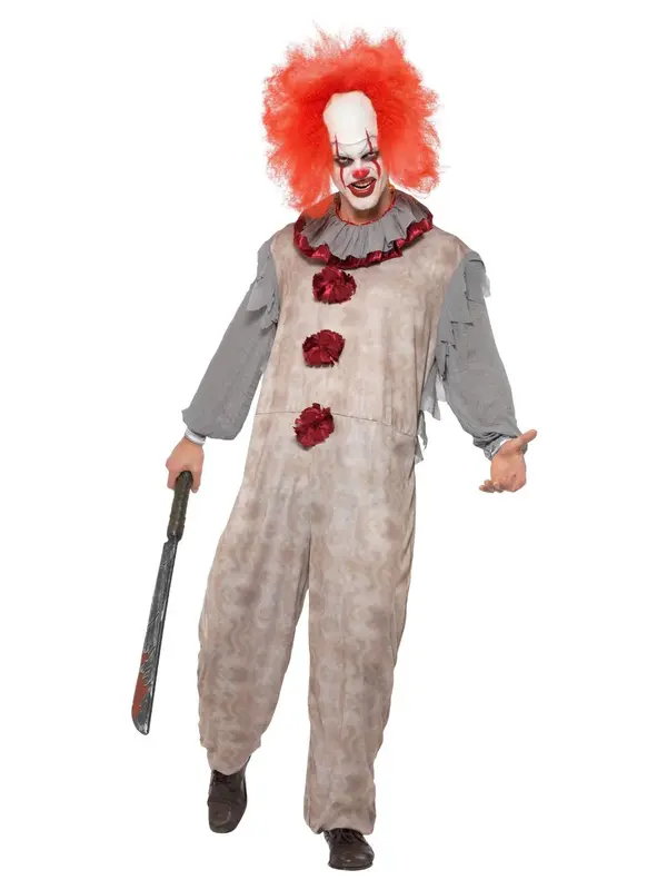 Clown Vintage grijs/rood mt. M