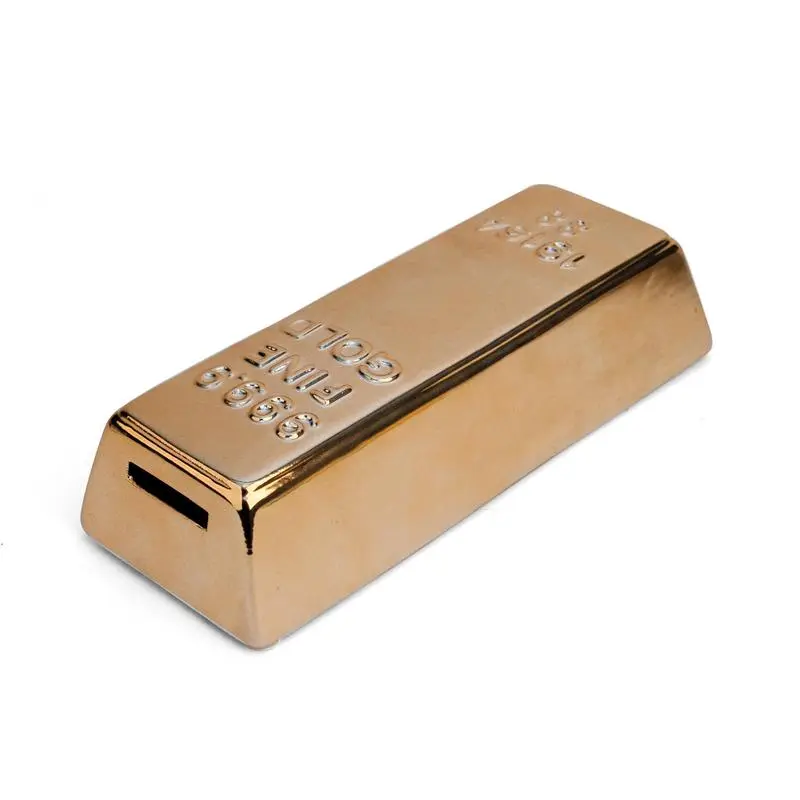 Coin Bank Gold Bar