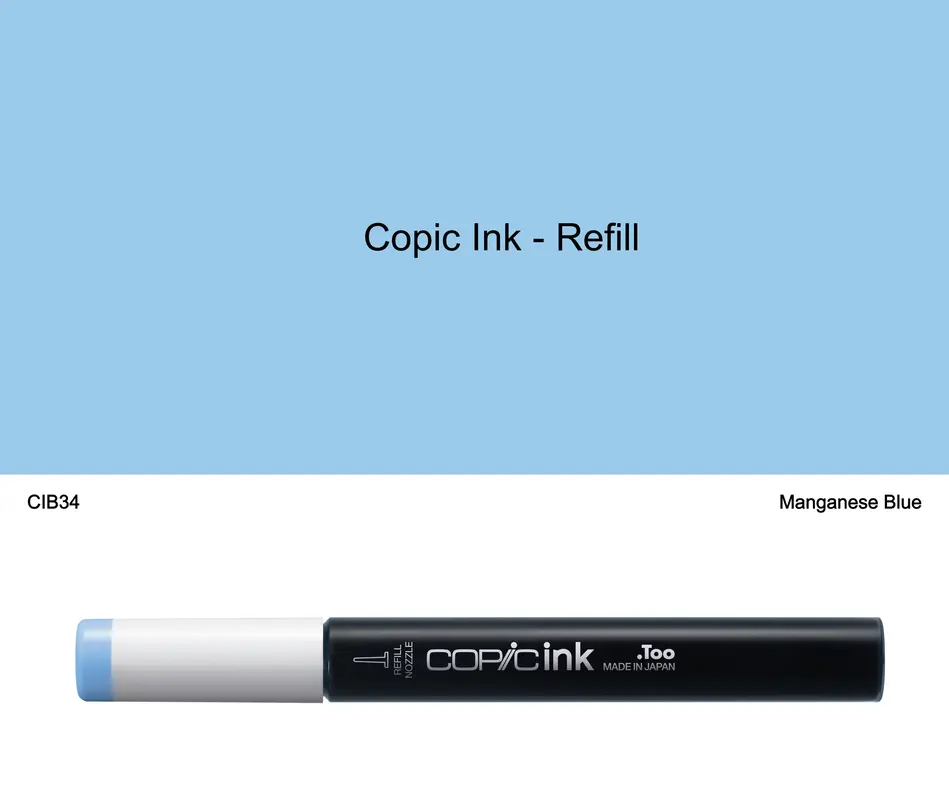 Copic Ink - B34 (Manganese Blue)