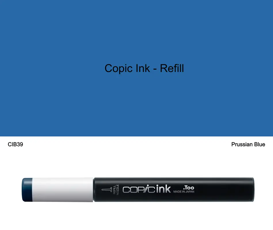 Copic Ink - B39 (Prussian Blue)