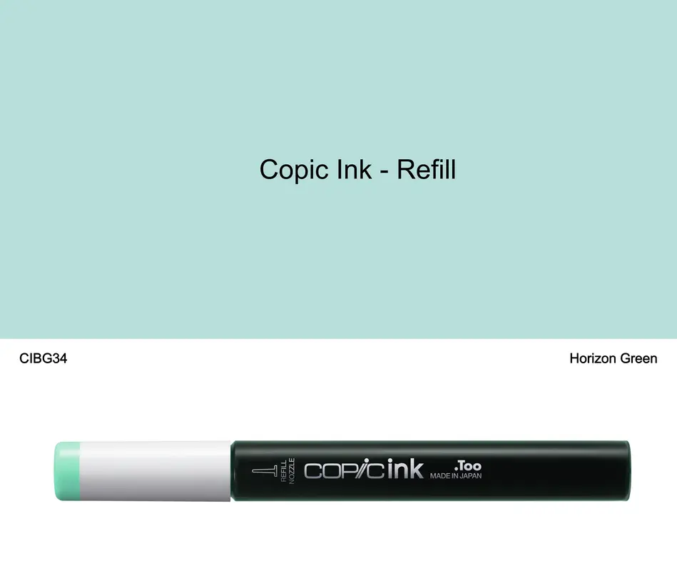 Copic Ink - BG34 (Horizon Green)