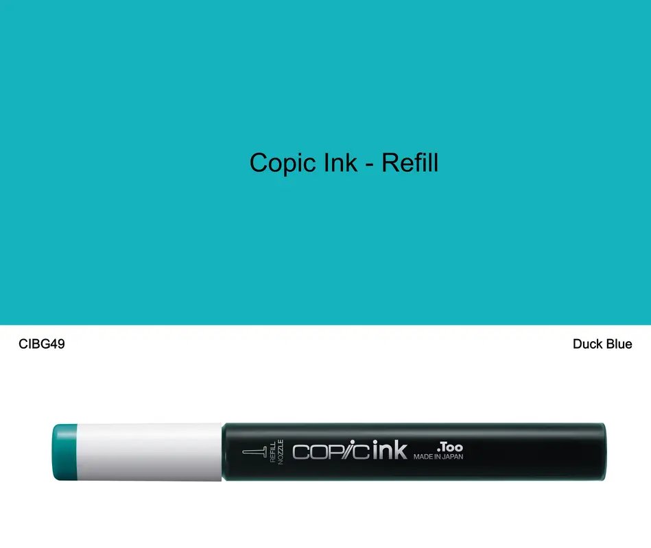 Copic Ink - BG49 (Duck Blue)