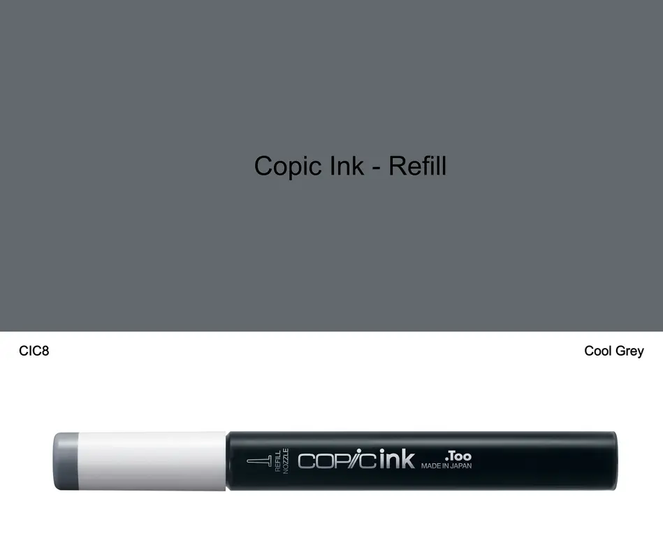 Copic Ink - C8 (Cool Grey)