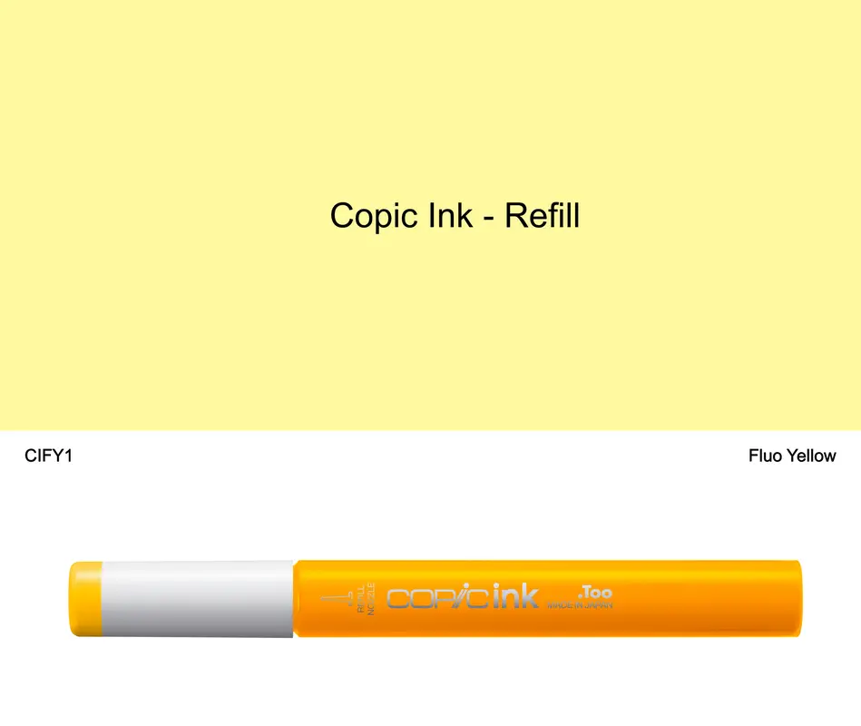 Copic Ink - FY1 (Fluorescent Yellow Orange)