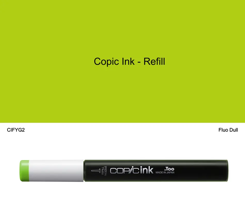 Copic Ink - FYG2 (Fluorescent Dull Yellow Green)
